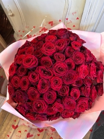 100 Red Roses