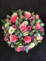 Pink and White Posy